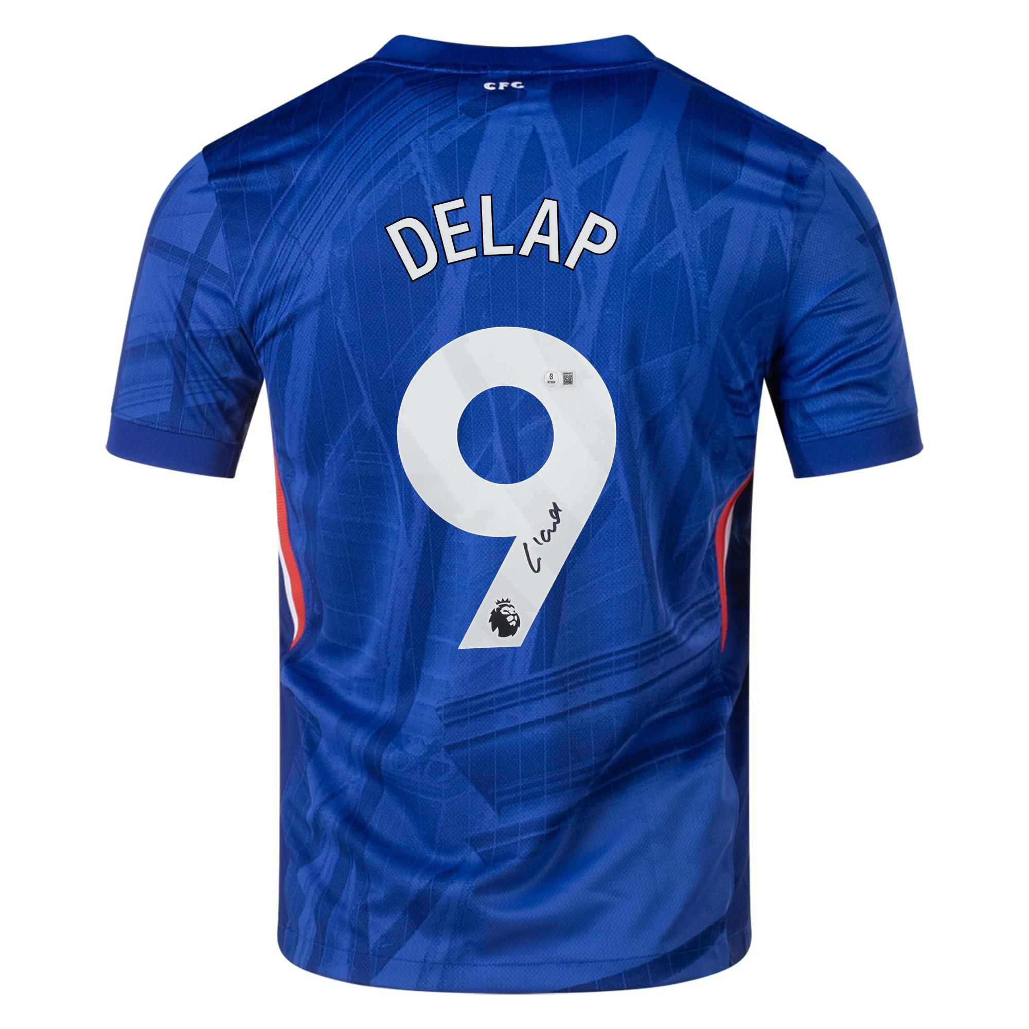Liam Delap Signed Chelsea Nike Authentic Jersey (Beckett) at PristineAuction.com Liam Delap Signed Chelsea Nike Authentic Jersey (Beckett) at PristineAuction.com