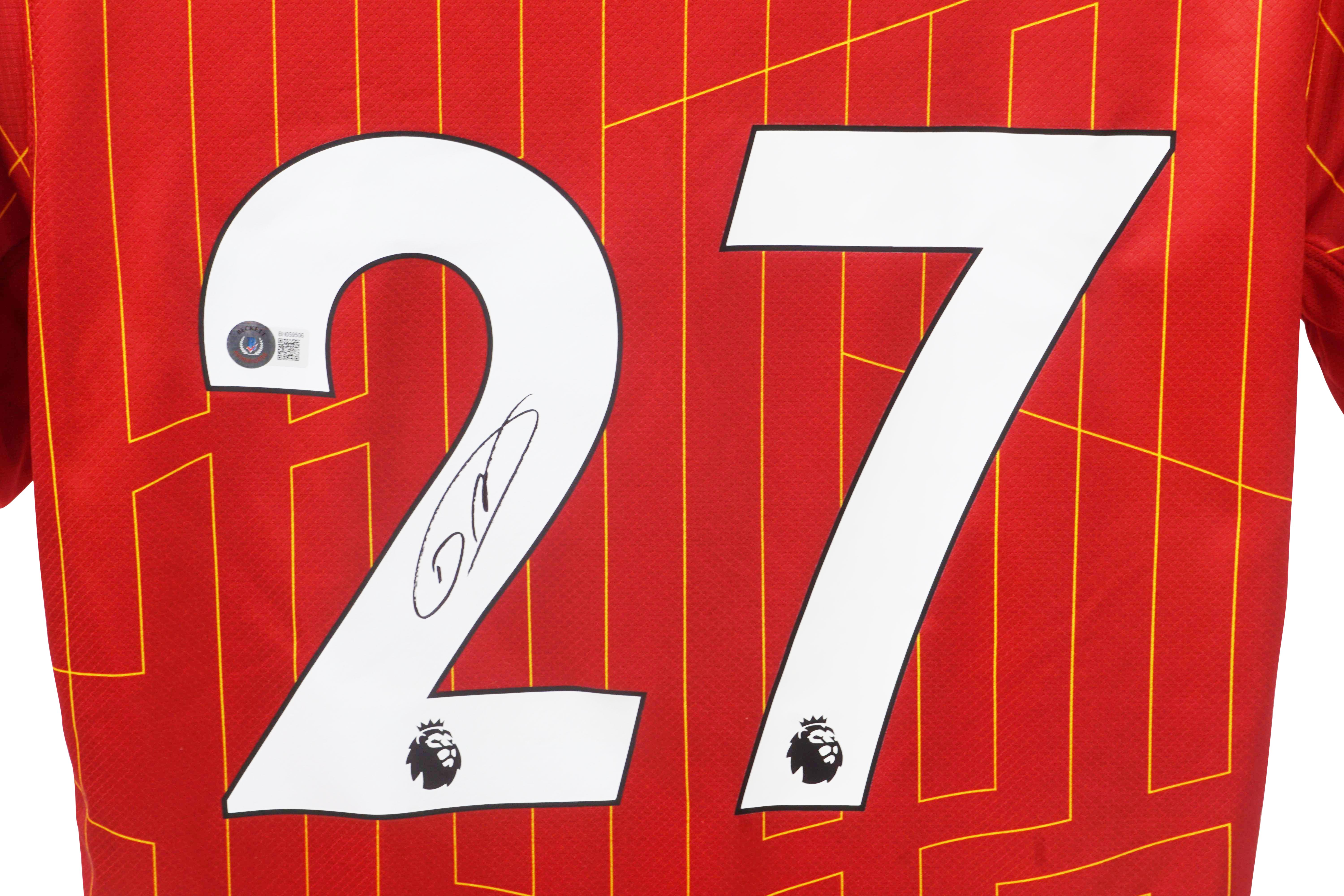 Darwin Nunez Signed Liverpool Nike Authentic Jersey (Beckett) at PristineAuction.com Darwin Nunez Signed Liverpool Nike Authentic Jersey (Beckett) at PristineAuction.com