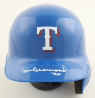 Ian Desmond Signed Rangers Mini Batting Helmet (JSA) at PristineAuction.com