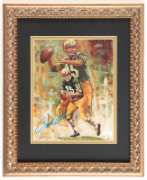 Bart Starr Signed Packers Custom Framed Art Print Display (JSA) at PristineAuction.com