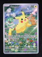 Pikachu 2024 Pokemon Scarlet & Violet Black Star EN Full Art Promo #088 at PristineAuction.com
