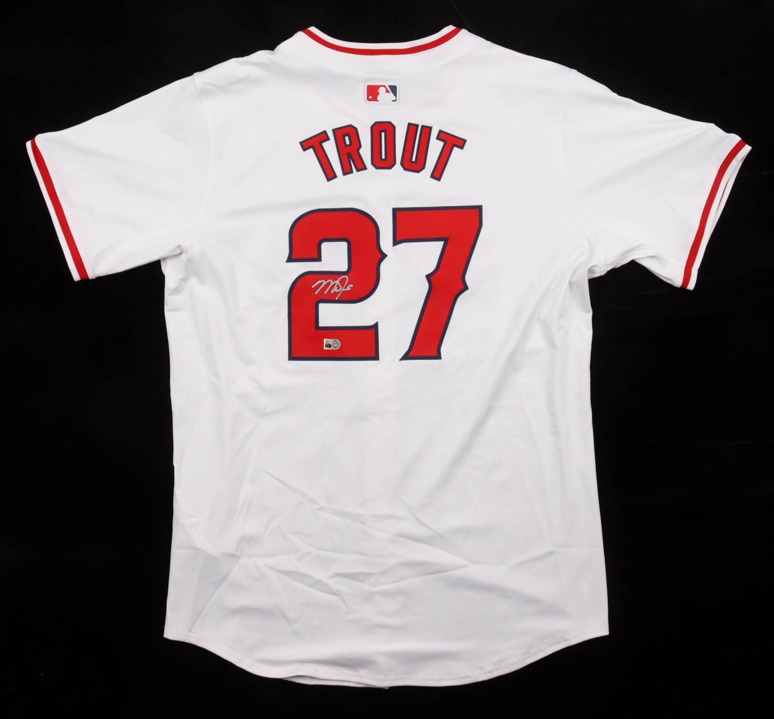 Mike Trout Signed Angels Nike Authentic Jersey (MLB) at PristineAuction.com Mike Trout Signed Angels Nike Authentic Jersey (MLB) at PristineAuction.com
