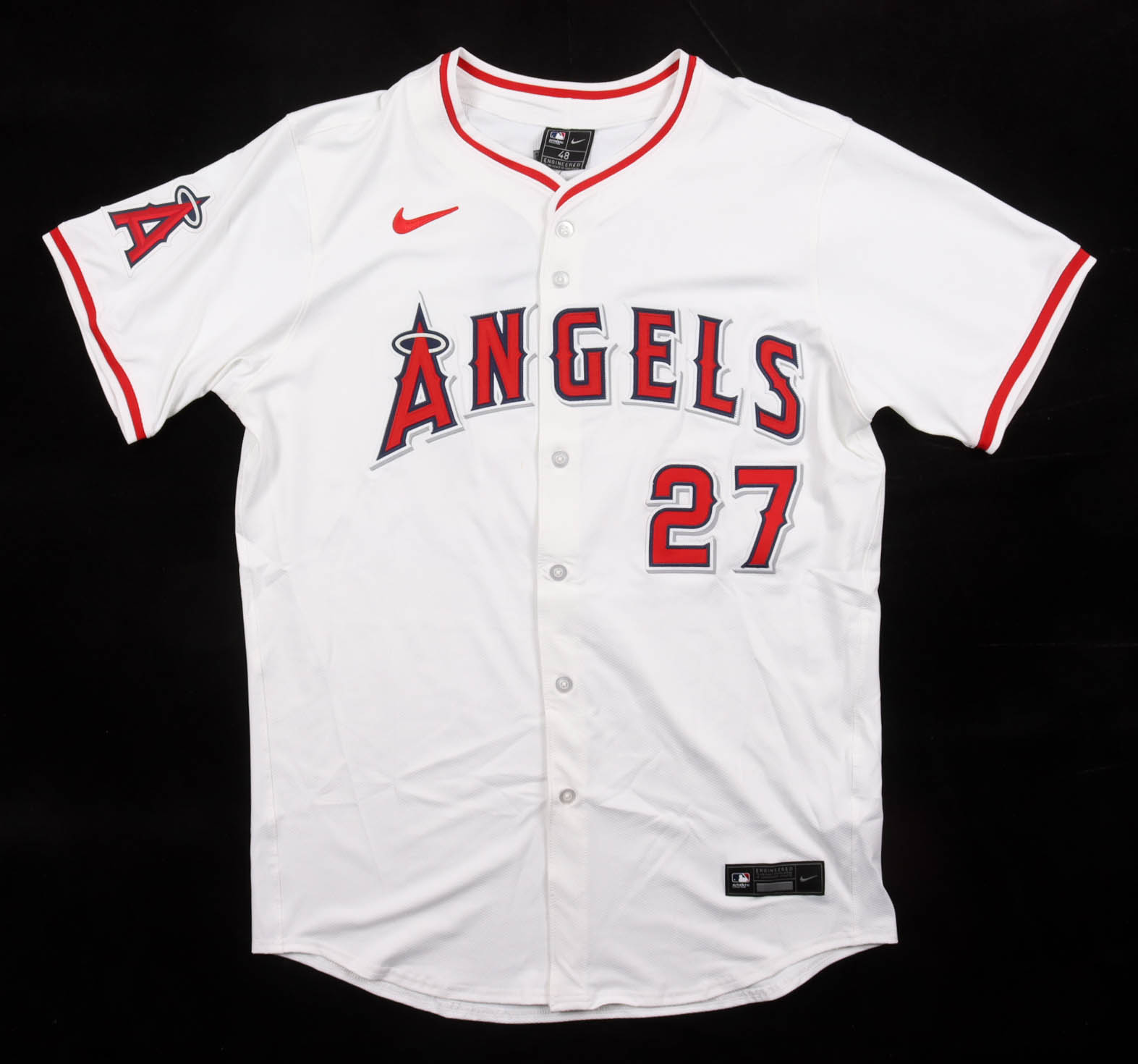 Mike Trout Signed Angels Nike Authentic Jersey (MLB) at PristineAuction.com Mike Trout Signed Angels Nike Authentic Jersey (MLB) at PristineAuction.com