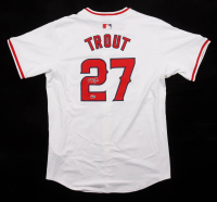 Mike Trout Signed Angels Nike Authentic Jersey (MLB) at PristineAuction.com