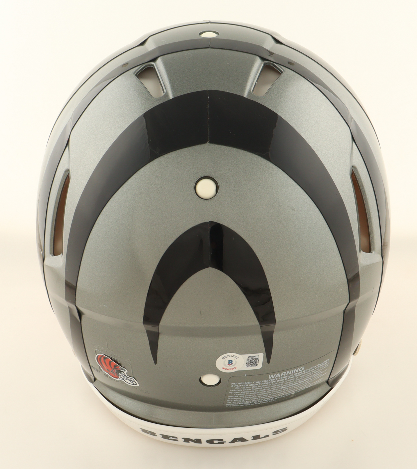 Tee Higgins Signed Bengals Full-Size Authentic On-Field Flash Alternate Speed Helmet (Beckett) at PristineAuction.com Tee Higgins Signed Bengals Full-Size Authentic On-Field Flash Alternate Speed Helmet (Beckett) at PristineAuction.com