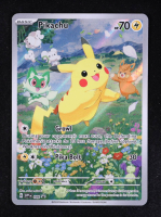 Pikachu 2024 Pokemon Scarlet & Violet Black Star EN Full Art Promo #088 at PristineAuction.com