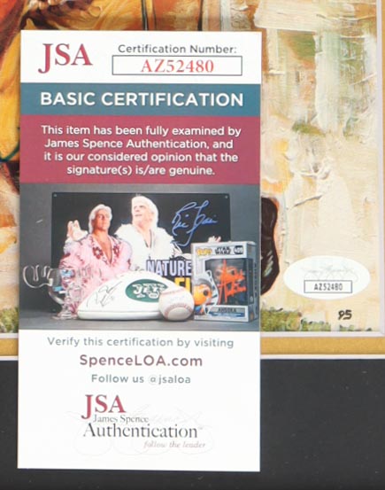 Bart Starr Signed Packers Custom Framed Art Print Display (JSA) at PristineAuction.com Bart Starr Signed Packers Custom Framed Art Print Display (JSA) at PristineAuction.com