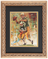 Bart Starr Signed Packers Custom Framed Art Print Display (JSA) at PristineAuction.com