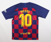 Lionel Messi Signed Barcelona Nike Authentic Jersey (Beckett) at PristineAuction.com