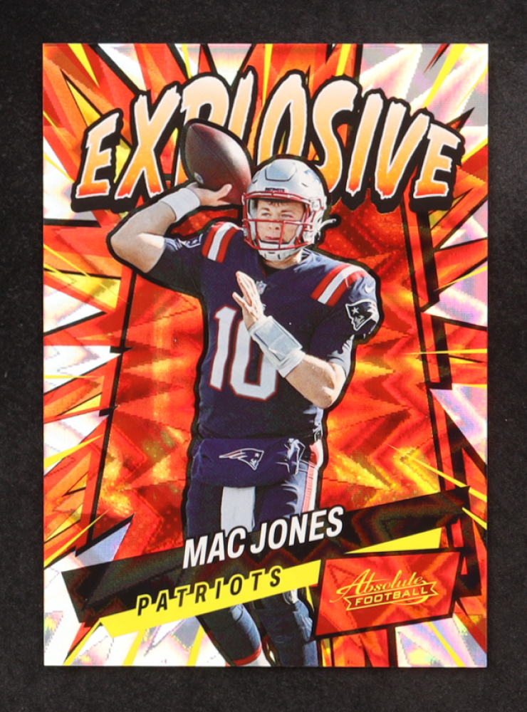 Mac Jones 2022 Absolute Explosive #13