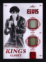 Elvis 2024 Leaf The King's Closet Robe & Shirt #TKC-3 #29/50 at PristineAuction.com