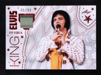 Elvis 2024 Leaf Fit For A King Patch #FK-16 #85/99 at PristineAuction.com