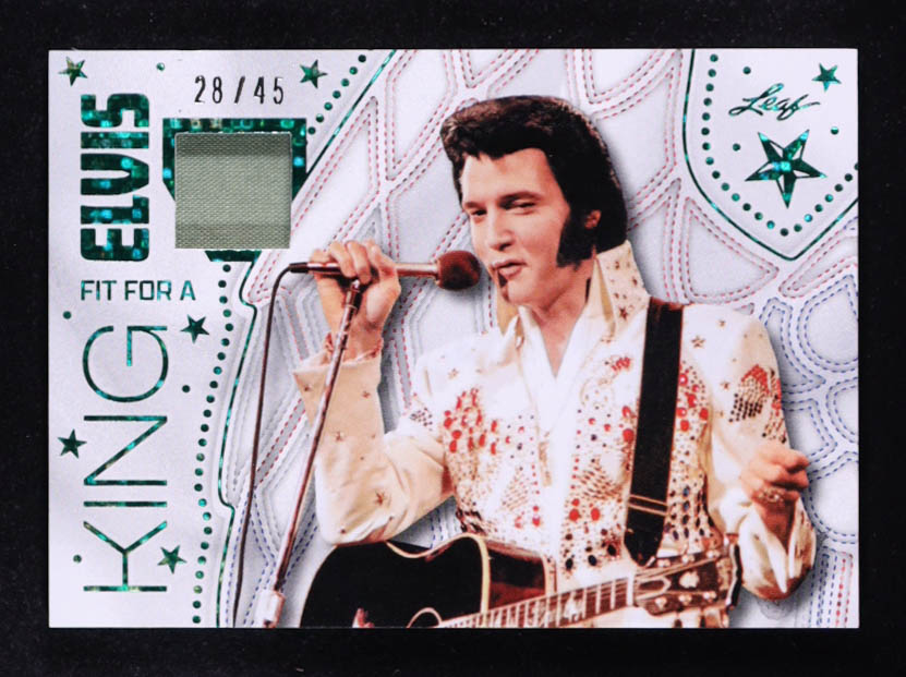 Elvis 2024 Leaf Fit For A King Patch #FK-5 #28/45 at PristineAuction.com Elvis 2024 Leaf Fit For A King Patch #FK-5 #28/45 at PristineAuction.com