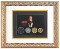 "John Wick: Chapter 4" Custom Framed Photo Display with (4) Continental Coin Set at PristineAuction.com