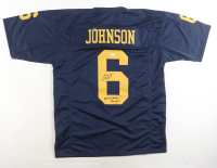 Cornelius Johnson Signed Jersey Inscribed "2023 Natty Champs!" (JSA) at PristineAuction.com