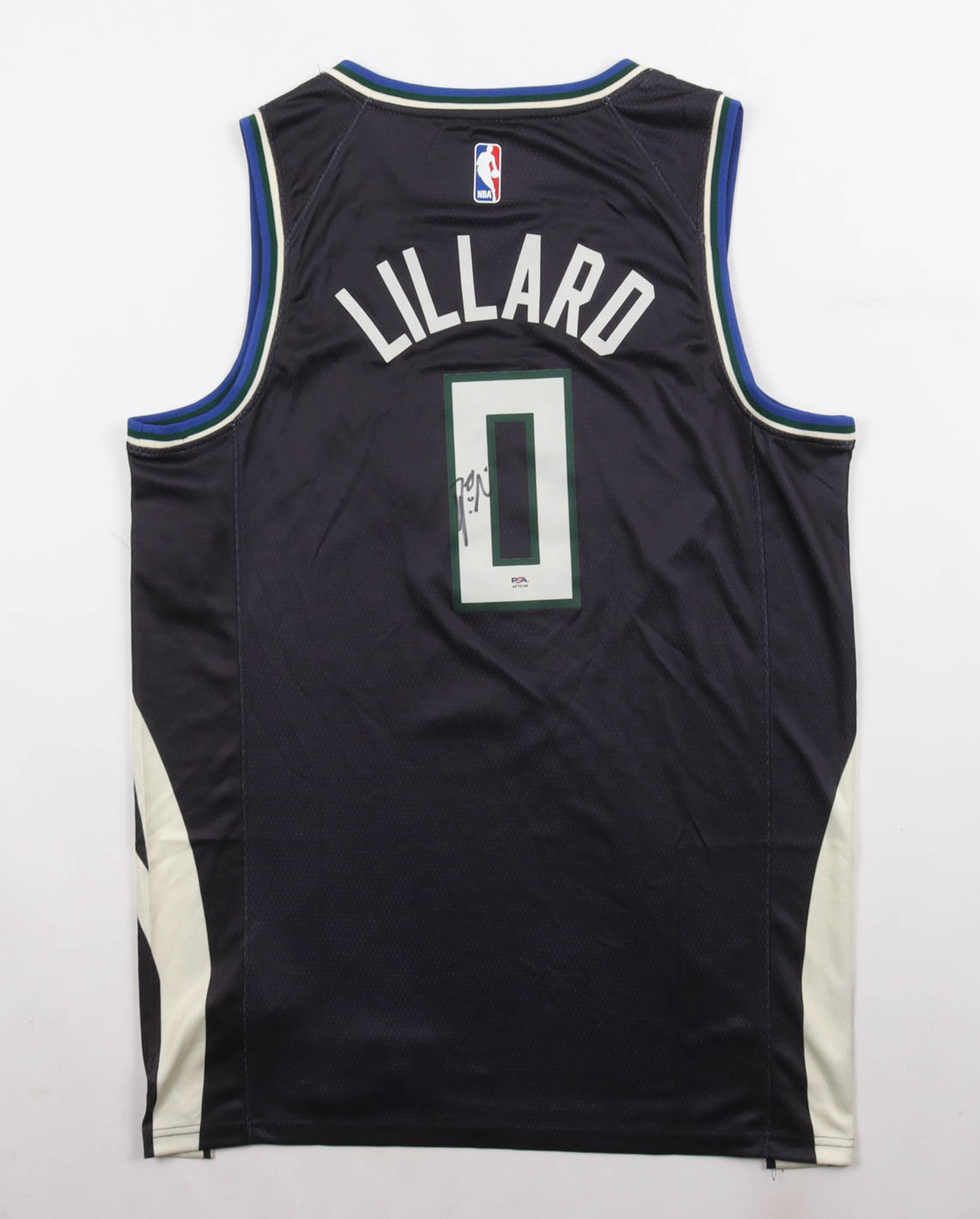Damian Lillard Signed Bucks Jordan Authentic Jersey (PSA) at PristineAuction.com Damian Lillard Signed Bucks Jordan Authentic Jersey (PSA) at PristineAuction.com