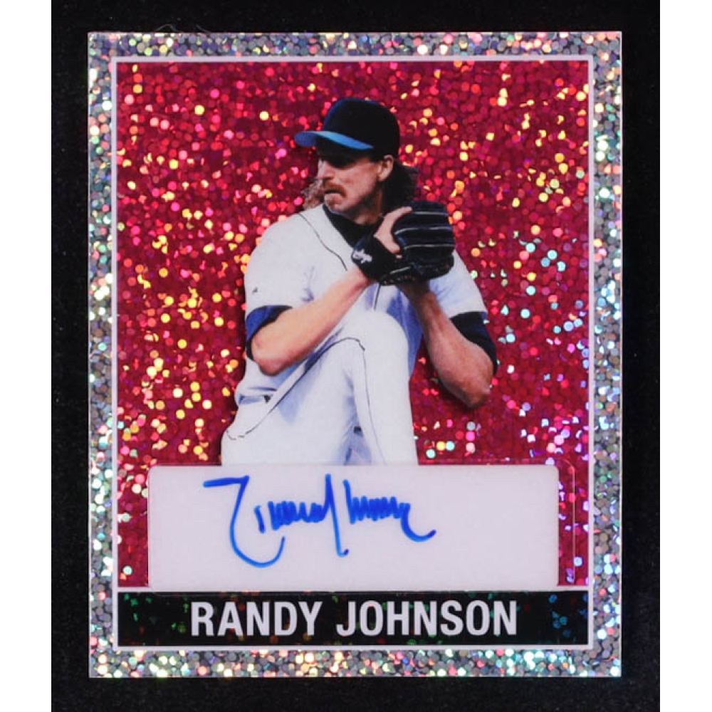 Randy Johnson 2025 Leaf 15th Anniversary Auto #48A-RJ2 #1/1 at PristineAuction.com