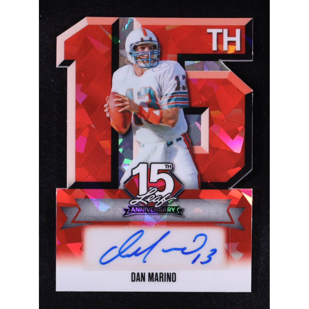 Dan Marino 2025 Leaf 15th Anniversary Auto #CA-DM1 #1/1 at PristineAuction.com