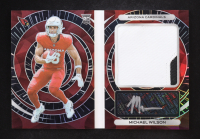 Michael Wilson 2023 Panini Spectra Rookie Optics Patch Autographs Hyper Black Light #27 #01/40 RC at PristineAuction.com