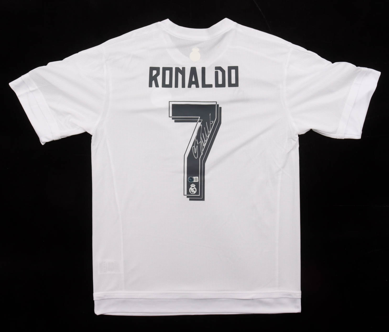 Cristiano Ronaldo Signed Real Madrid Adidas Authentic Jersey (Beckett) at PristineAuction.com Cristiano Ronaldo Signed Real Madrid Adidas Authentic Jersey (Beckett) at PristineAuction.com