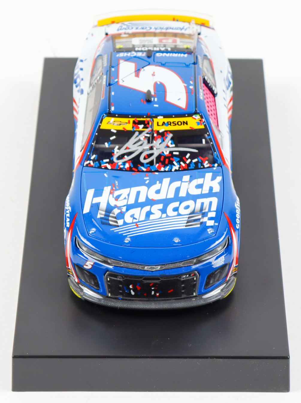 Kyle Larson Signed 2024 #5 HendrickCars.com Charlotte Roval Win Camaro ZL1 | 1:24 Diecast Car (PA) at PristineAuction.com Kyle Larson Signed 2024 #5 HendrickCars.com Charlotte Roval Win Camaro ZL1 | 1:24 Diecast Car (PA) at PristineAuction.com