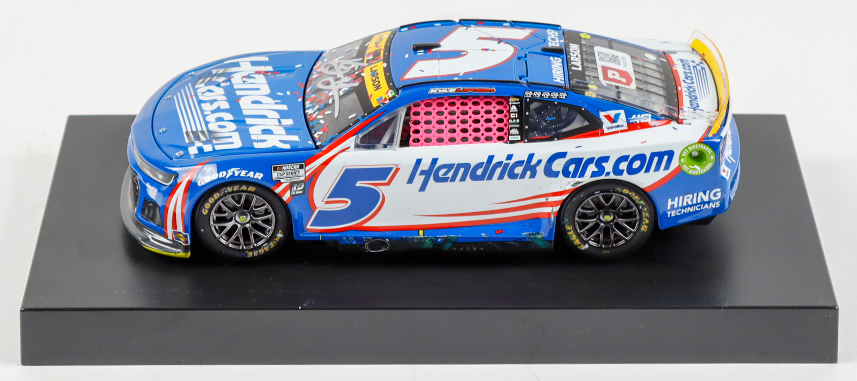 Kyle Larson Signed 2024 #5 HendrickCars.com Charlotte Roval Win Camaro ZL1 | 1:24 Diecast Car (PA) at PristineAuction.com Kyle Larson Signed 2024 #5 HendrickCars.com Charlotte Roval Win Camaro ZL1 | 1:24 Diecast Car (PA) at PristineAuction.com