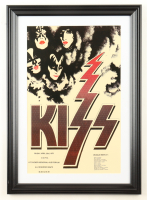 1976 "Kiss" Kitchener Memorial Auditorium Custom Framed Concert Poster Display at PristineAuction.com