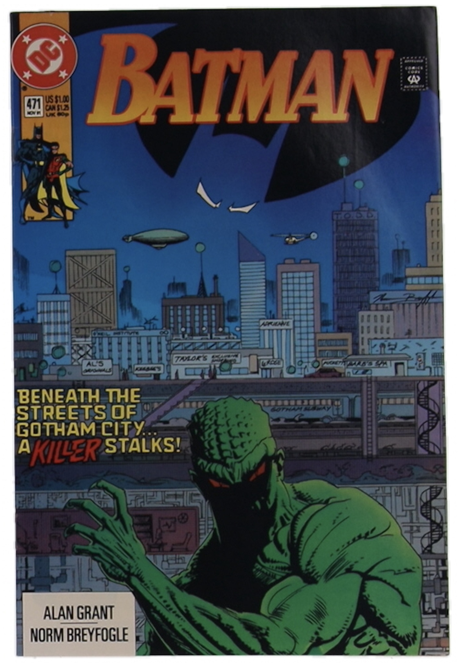 1991 "Batman" Issue #471 DC Comic Book at PristineAuction.com 1991 "Batman" Issue #471 DC Comic Book at PristineAuction.com
