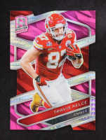 Travis Kelce 2024 Panini Spectra Neon Pink Die Cut #54 #04/20 at PristineAuction.com
