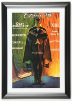1998 "Ozzfest" Ozzy Osbourne Custom Framed Concert Poster Display at PristineAuction.com