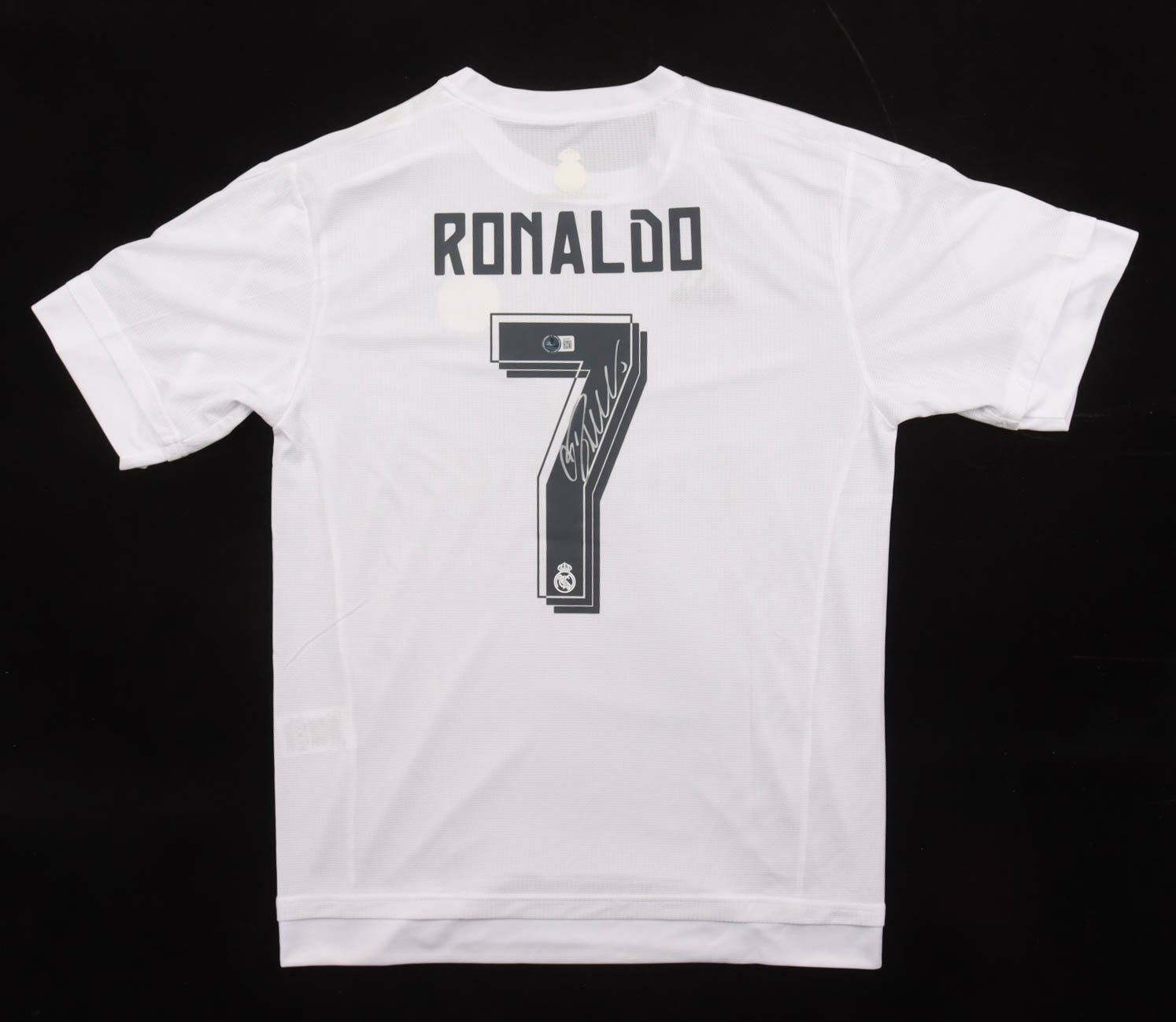 Cristiano Ronaldo Signed Real Madrid Adidas Authentic Jersey (Beckett) at PristineAuction.com Cristiano Ronaldo Signed Real Madrid Adidas Authentic Jersey (Beckett) at PristineAuction.com