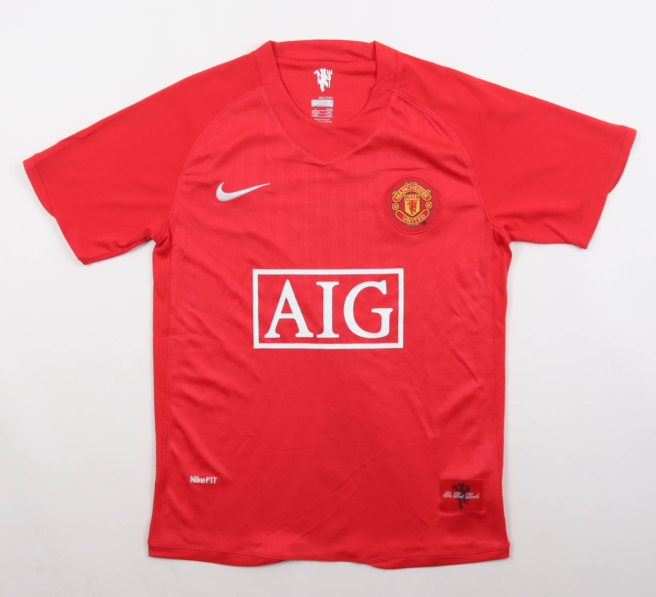 Cristiano Ronaldo Signed Manchester United Nike Authentic Jersey (Beckett) at PristineAuction.com Cristiano Ronaldo Signed Manchester United Nike Authentic Jersey (Beckett) at PristineAuction.com
