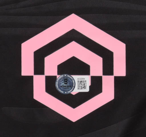 Lionel Messi Signed Inter Miami Adidas Authentic Jersey Inscribed "Leo" (Beckett) at PristineAuction.com Lionel Messi Signed Inter Miami Adidas Authentic Jersey Inscribed "Leo" (Beckett) at PristineAuction.com