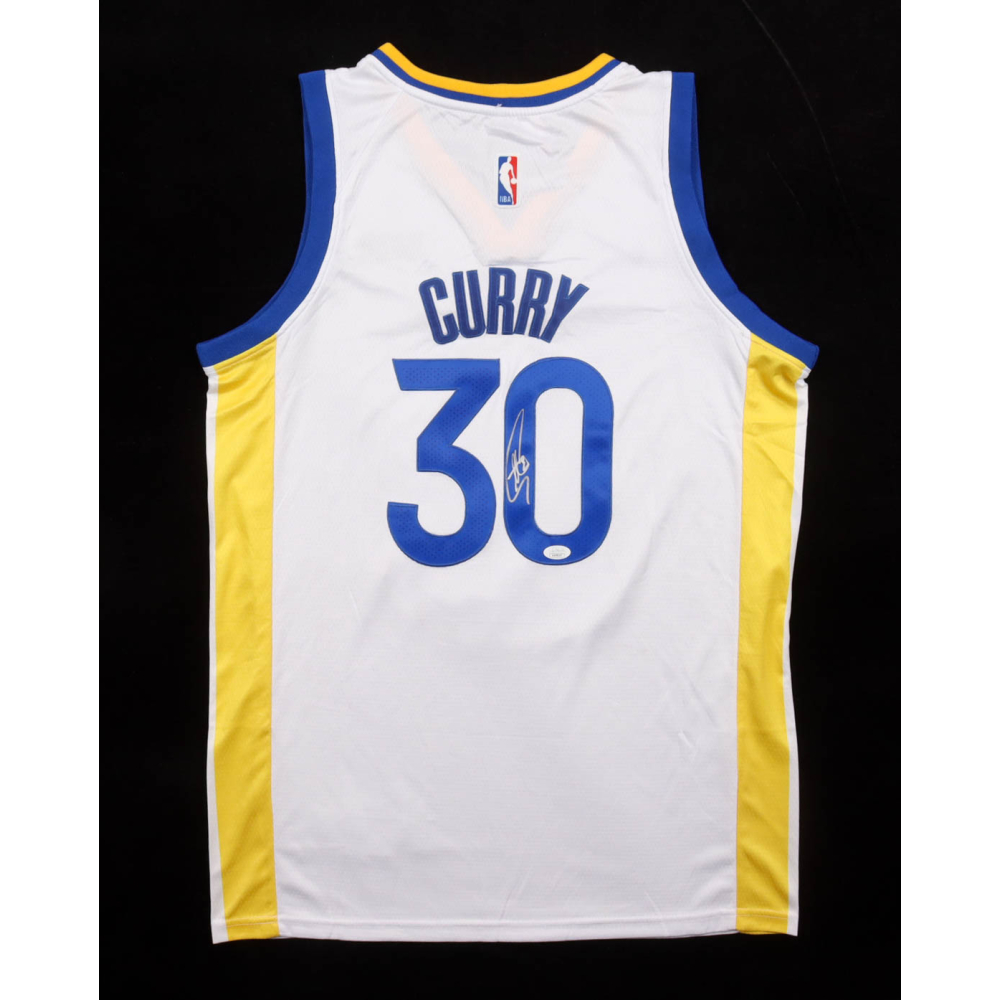 Stephen Curry Signed Warriors Nike Authentic Jersey (JSA) at PristineAuction.com