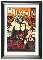 1971 "Black Sabbath" Seattle Center Custom Framed Concert Poster Display at PristineAuction.com