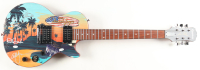 The Beach Boys | "Beach Boys" 39" Electric Guitar Signed by (5) with Brian Wilson, Bruce Johnston, Mike Love (ACOA) at PristineAuction.com