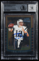 Tom Brady Signed 2000 Bowman Chrome #236 RC (BGS | Auto 10) at PristineAuction.com