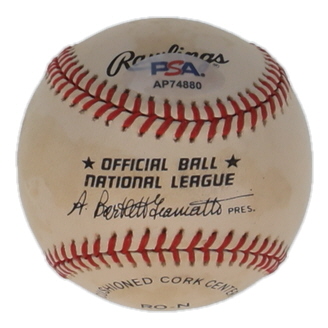 Eddie Mathews Signed ONL Baseball (PSA) at PristineAuction.com Eddie Mathews Signed ONL Baseball (PSA) at PristineAuction.com