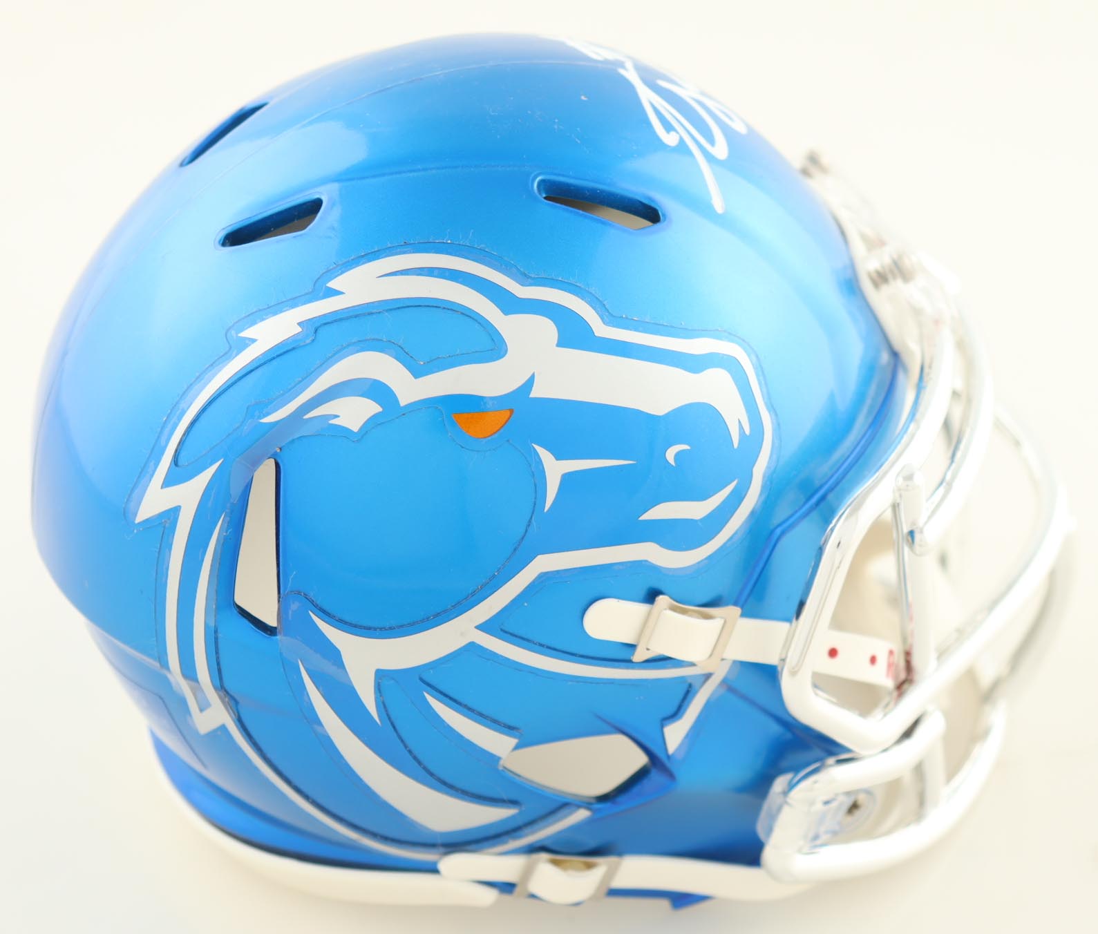 Ashton Jeanty Signed Boise State Broncos 2024 Alternate Speed Mini Helmet (JSA) at PristineAuction.com Ashton Jeanty Signed Boise State Broncos 2024 Alternate Speed Mini Helmet (JSA) at PristineAuction.com