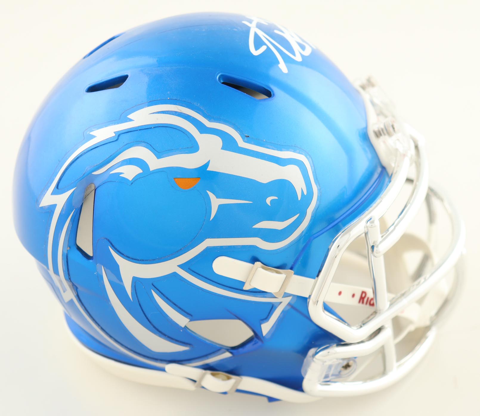 Ashton Jeanty Signed Boise State Broncos 2024 Alternate Speed Mini Helmet (JSA) at PristineAuction.com Ashton Jeanty Signed Boise State Broncos 2024 Alternate Speed Mini Helmet (JSA) at PristineAuction.com