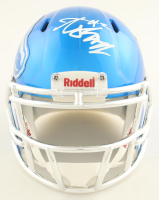 Ashton Jeanty Signed Boise State Broncos 2024 Alternate Speed Mini Helmet (JSA) at PristineAuction.com