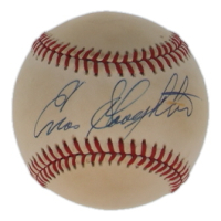 Enos Slaughter Signed OAL Baseball (PSA) at PristineAuction.com