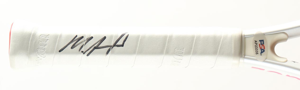 Mirra Andreeva Signed Tennis Racket (PSA) at PristineAuction.com Mirra Andreeva Signed Tennis Racket (PSA) at PristineAuction.com