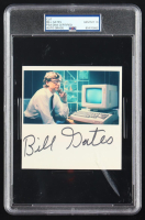 Bill Gates Signed Cut (PSA 10) at PristineAuction.com