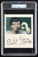 Bill Gates Signed Cut (PSA 10) at PristineAuction.com