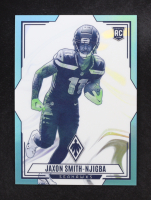 Jaxon Smith-Njigba 2023 Panini Phoenix Contours Teal #4 #144/150 RC at PristineAuction.com