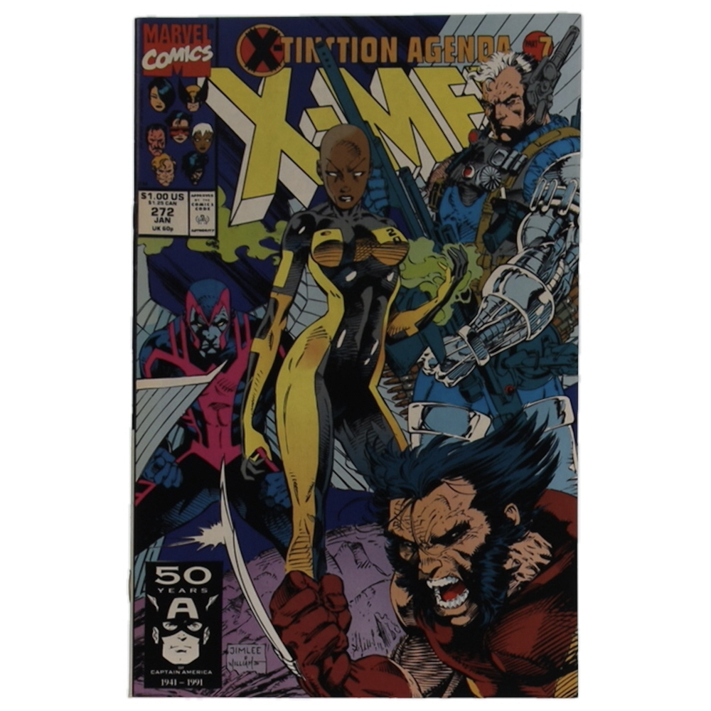 1991 "The Uncanny X-Men" Issue #272 Marvel Comic Book at PristineAuction.com