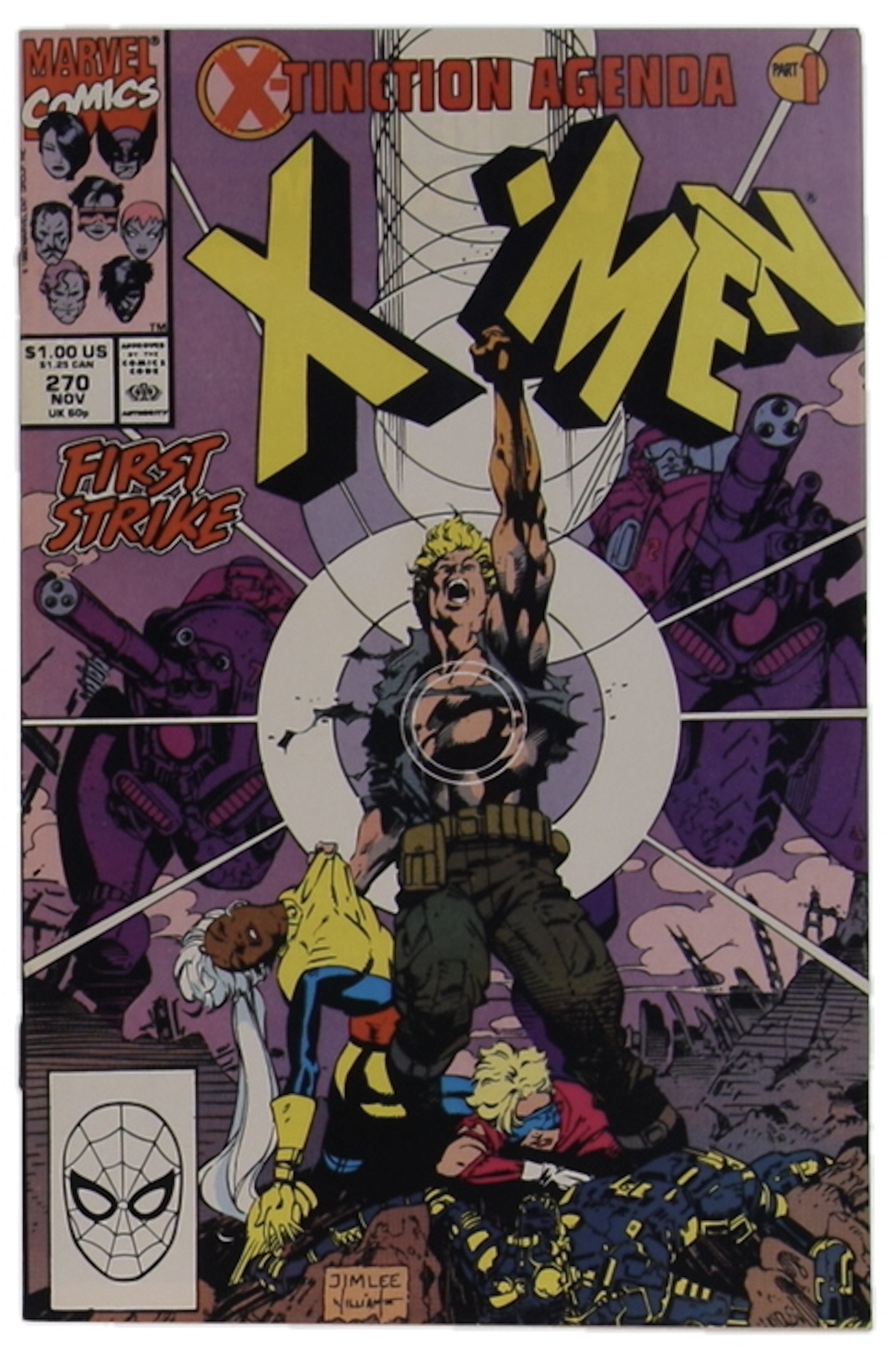 1990 "The Uncanny X-Men" Issue #270 Marvel Comic Book at PristineAuction.com 1990 "The Uncanny X-Men" Issue #270 Marvel Comic Book at PristineAuction.com