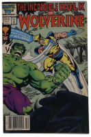 1986 "The Incredible Hulk and Wolverine" Issue #1 Newsstand Edition Marvel Comic Book at PristineAuction.com