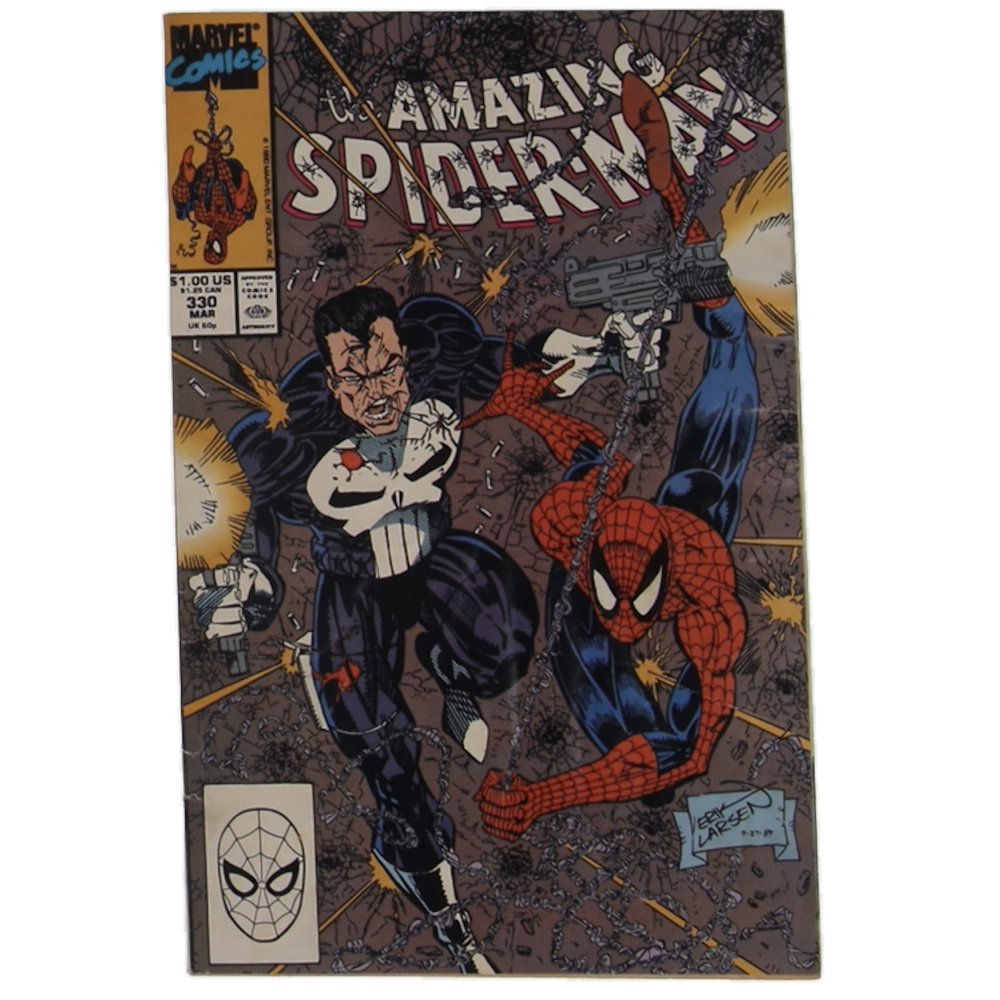 1990 "The Amazing Spider-Man" Issue #330 Marvel Comic Book at PristineAuction.com
